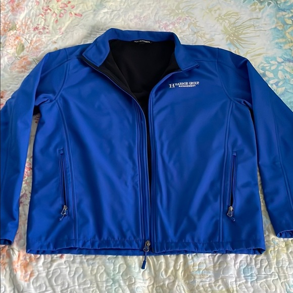 Port Authority Blue Soft Shell Jacket - Picture 1 of 7
